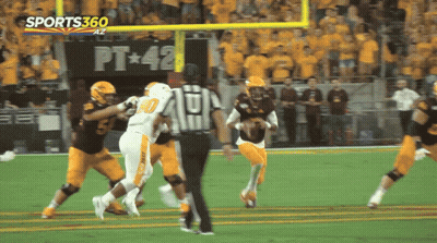 A Football Game Is Sponsored By Sports360 GIF