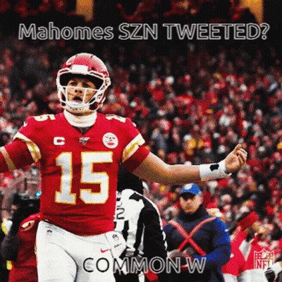 A Football Player In A Red Jersey With The Number 15 On It GIF