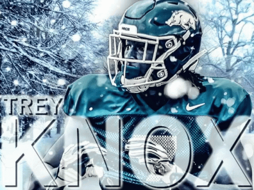 A Football Player Is Named Trey Knox And Is Wearing A Helmet GIF