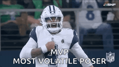 A Football Player Is Wearing A Helmet And Holding His Fist In The Air On A Field . GIF