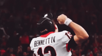 A Football Player Named Bennett Iv Wears The Number 137 GIF