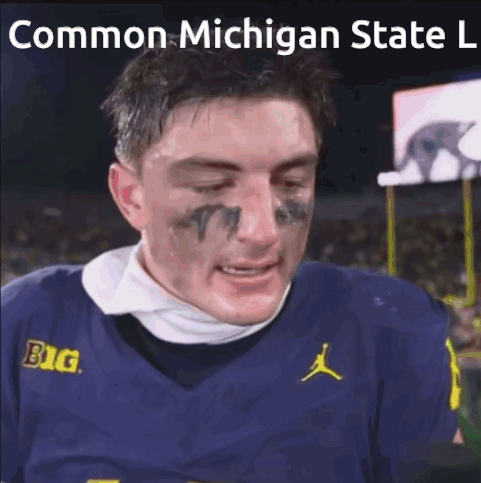 A Football Player Wearing A Blue Jersey With Big On The Front GIF