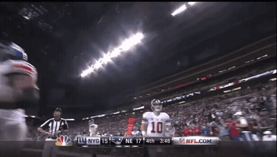 A Football Player Wearing A Jersey With The Number 10 GIF