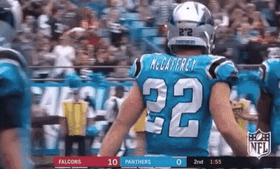 A Football Player Wearing The Number 32 Jersey GIF