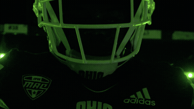 A Football Player With Ohio On His Jersey GIF