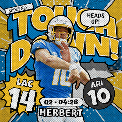 A Football Player With The Name Herbert On The Front GIF