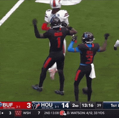 A Football Player With The Number 1 On His Back GIF