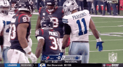 A Football Player With The Number 11 On His Back GIF