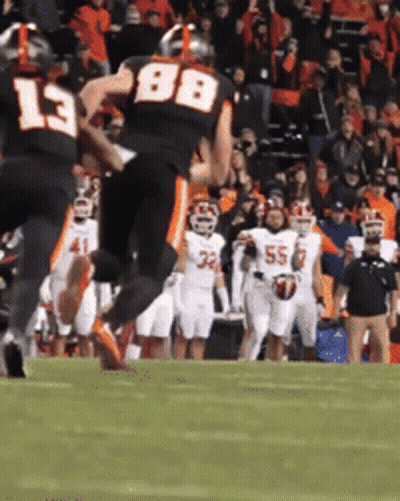 A Football Player With The Number 13 On His Back GIF