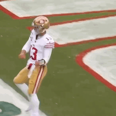 A Football Player With The Number 13 On His Shirt GIF