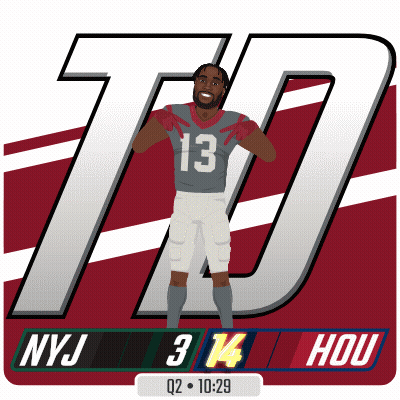 A Football Player With The Number 13 On His Shirt GIF