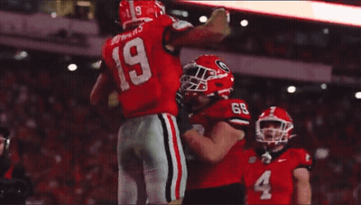 A Football Player With The Number 19 On Their Jersey GIF