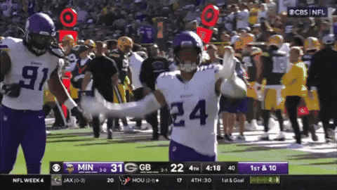 A Football Player With The Number 24 On His Shirt GIF