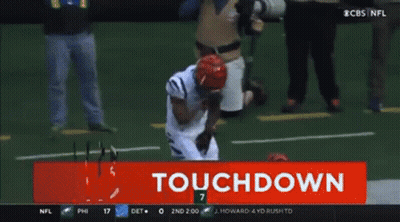 A Football Player With The Number 28 On His Back GIF