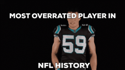 A Football Player With The Number 59 On Their Jersey GIF
