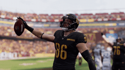 A Football Player With The Number 86 On His Shirt GIF