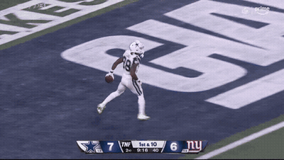 A Football Player With The Number 88 On His Back GIF