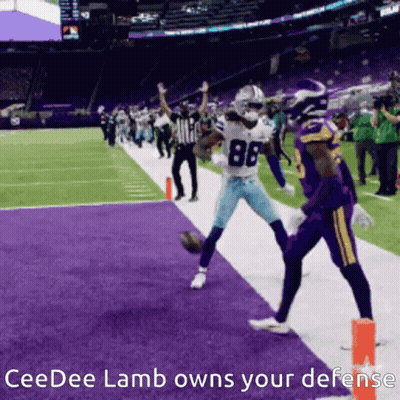A Football Player With The Number 88 On His Jersey Kicks The Ball GIF
