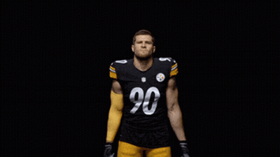 A Football Player With The Number 90 On His Shirt GIF