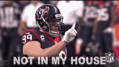 A Football Player With The Number 99 On His Uniform GIF