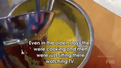 A Fox Advertisement Shows A Bowl Of Food Being Mixed GIF
