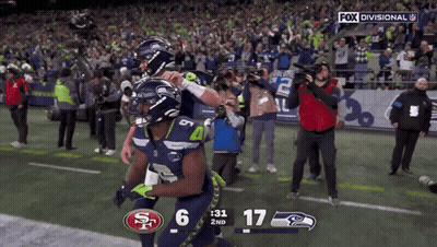 A Fox Divisional Broadcast Of A Football Game GIF