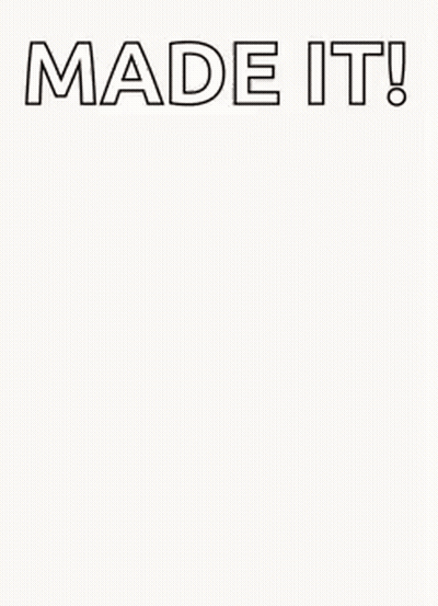 A Fox From Zootopia Is Dancing With The Words `` Made It '' Behind Him . GIF