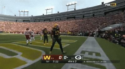 A Fox NFL Broadcast Of A Football Game GIF