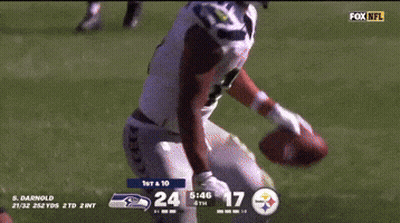 a fox nfl broadcast of a football game
