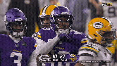 A Fox Nfl Broadcast Of A Vikings Football Game GIF