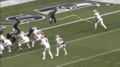 A Fox Nfl Football Game Is Being Played GIF