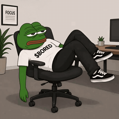 A Frog Wearing A Shirt That Says $ Bored GIF