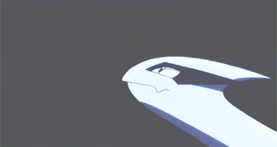 A Full Moon Is Shining Brightly Over The Ocean GIF