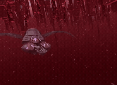 A Futuristic Vehicle With The Letter E On The Front GIF