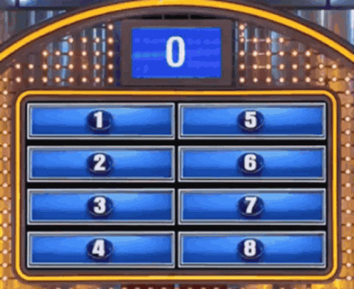 A Game Board With Buttons And Numbers On It And A Scoreboard . GIF