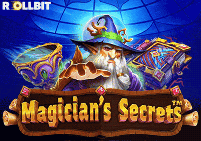 A Game Called Magician 'S Secrets With A Wizard On The Screen GIF