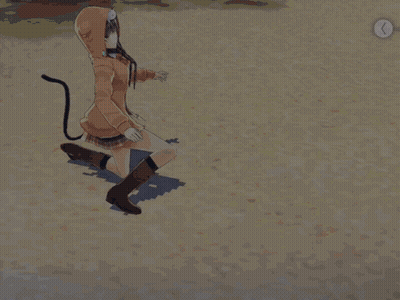 A Game Over Screen With A Sword On The Rocks GIF
