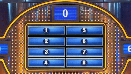 A Game Show With The Number 0 At The Top Of The Screen . GIF