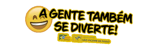 A Gente Também Se Divertir Logo Sticker