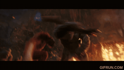 A Gif From Gifrun.com Shows A Gorilla In A Fire GIF