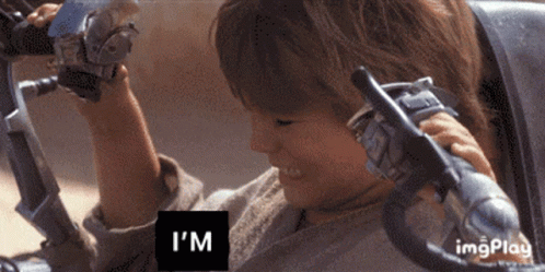 A Gif Of A Child Holding A Gun With The Words I 'M On The Bottom GIF
