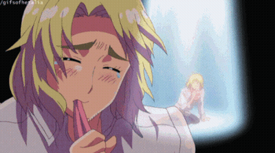 A Gif Of A Man Crying With The Words " Gifsofhertalia " On The Bottom GIF