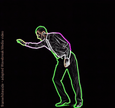 A Gif Of A Man Doing A Handstand With The Word Tgif Below It GIF