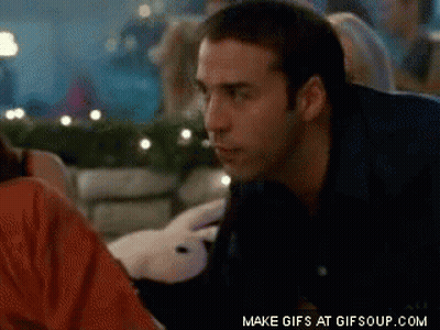A Gif Of A Man Talking To A Woman With The Words Make Gifs At Gifsoup.com Below GIF