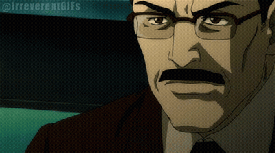 A Gif Of A Man With Glasses And A Mustache Has The Hashtag @Irrevertgifs At The Bottom GIF