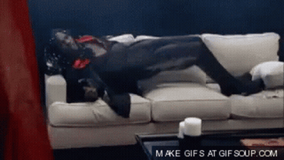A Gif Of A Person Laying On A Couch With The Words Make Gifs At Gif Soup.com GIF
