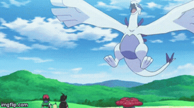 A Gif Of A Pokemon Flying Through The Air With Imgflip.com Written Below It GIF