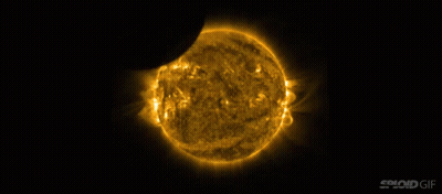 A Gif Of The Sun With The Words Solid Gif Below It GIF