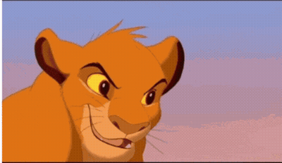 A Gif Of Two Lion Cubs From The Lion King Fighting GIF