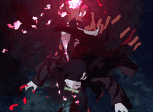 A Girl In A Kimono With A Snake In Her Mouth Is In A Video Game GIF